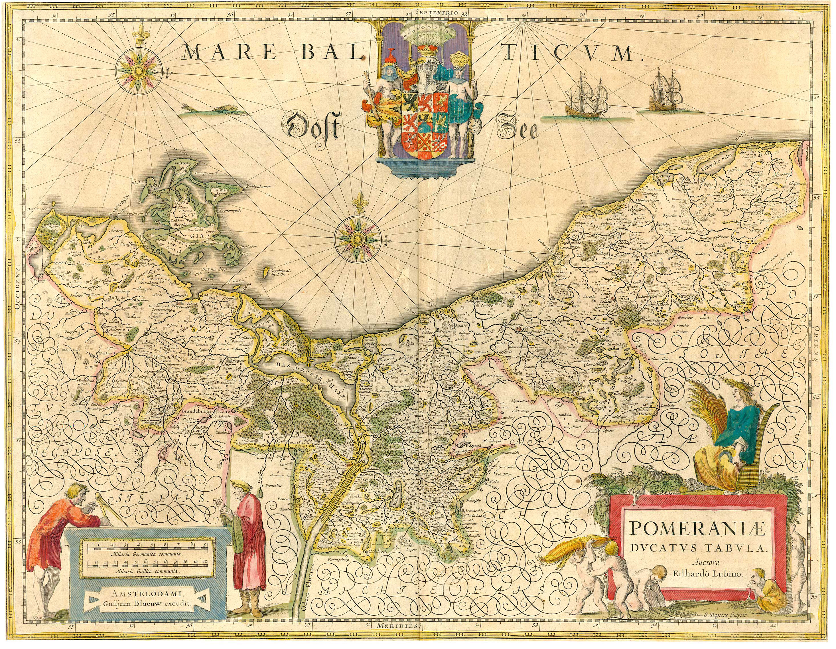 Pommern Karte