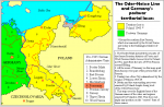 Gebietsverluste nach 1945 (Oder-Neisse-Linie)